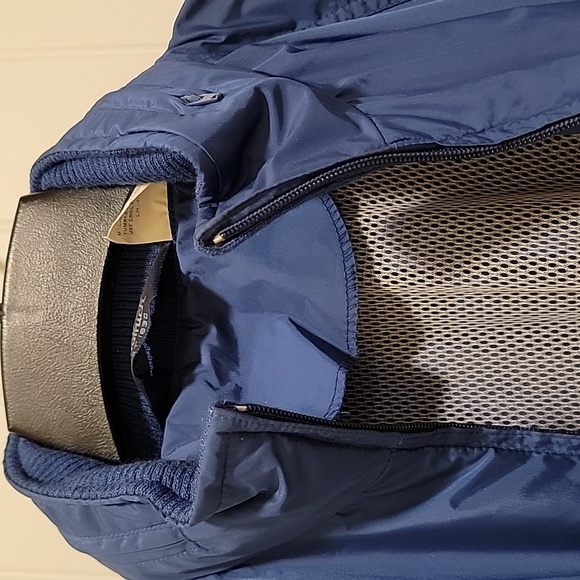 Woolrich Vintage Mens Royal Blue Windbreaker Size Small - Picture 11 of 13